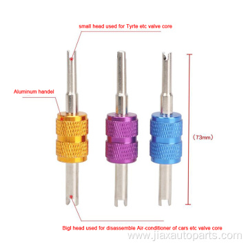 Valve Core Installation Removable Tool Double-End Aluminum